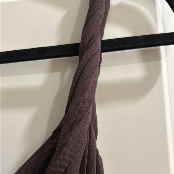 NWT SKY Elegant Brown Maxi Dress sz s - Picture 4 of 6